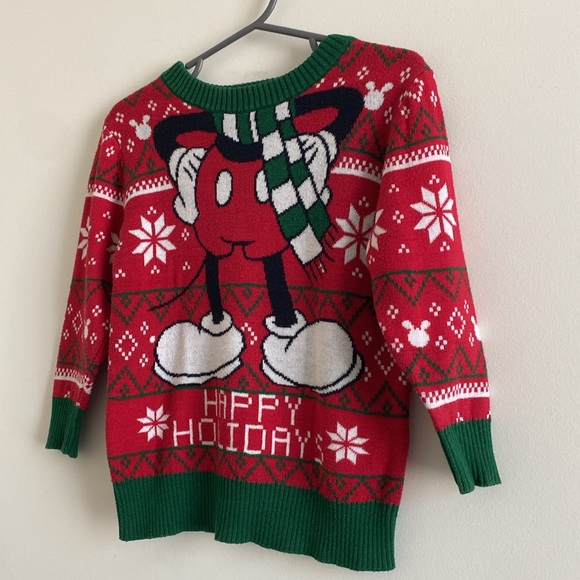Disney Mickey Mouse Knit Holiday Sweater - Picture 7 of 9